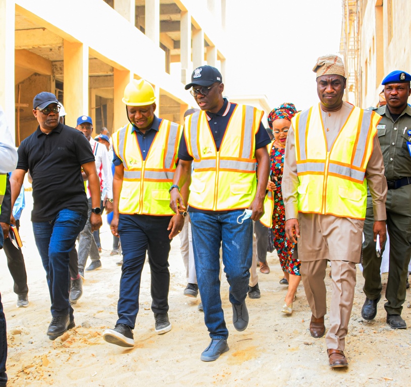 SANWO-OLU GIVES CONTRACTOR 12 MONTHS TO COMPLETE 280-BED OJO GENERAL HOSPITAL